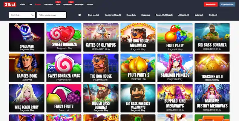 31bet-pelit