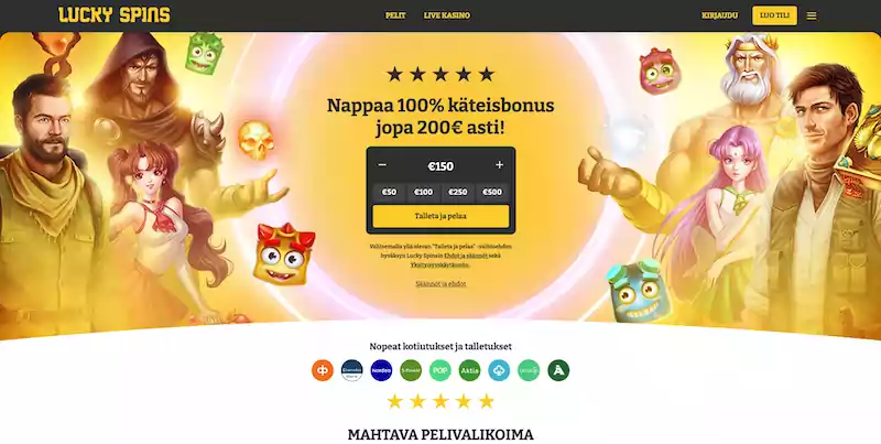 lucky-spins-etusivu