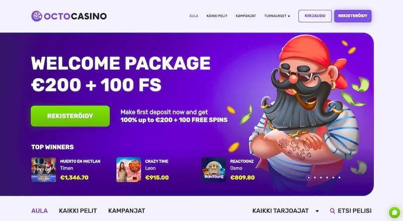 octocasino-etusivu