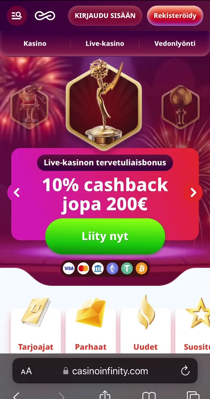 CasinoInfinity-video