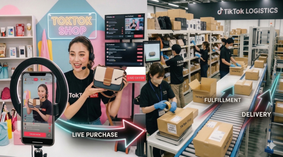 "The Key to Entering TikTok Shop is 'Logistics': A Delivery System to Withstand Explosive Order Surges When You Go Viral"