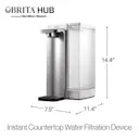 Brita Hub is an instant countertop water filtration device. 