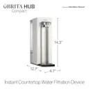 Brita Hub Compact is an instant countertop water filtration device.