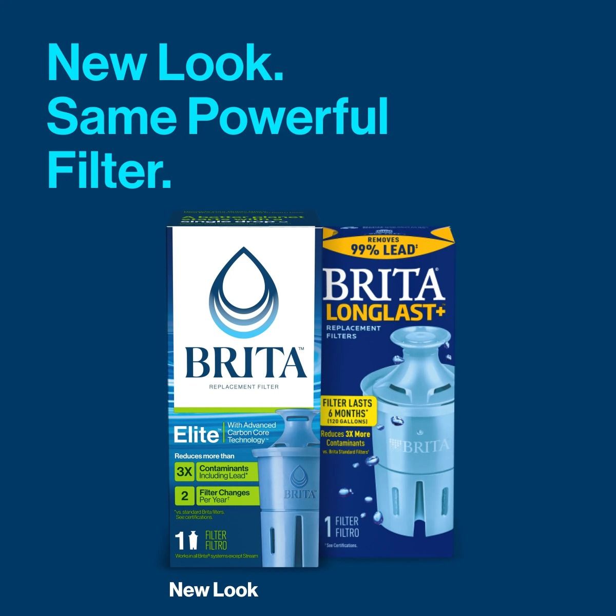 Water Filters to Reduce Lead | Brita™ BRITA FILTER PITCHER SEALED with elite LONGLAST filter display picture 1