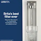 Brita's best filter ever. Brita Hub™ filter reduces 70+ contaminants. Including lead, chlorine, microplastics & more.