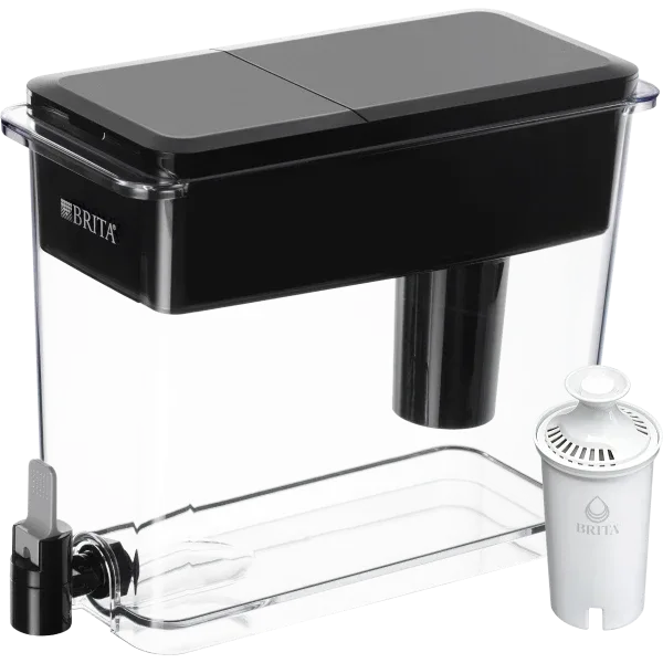Ultramax Water Dispenser with Original Filter - Black