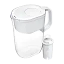 Tahoe Water Pitcher with Original Filter - White