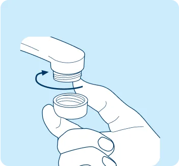 Hand untwisting aerator from faucet tip