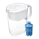 Tahoe Water Pitcher with Elite Filter - White.