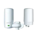 Elite Advanced Water Filter Faucet System with 2 filters - White