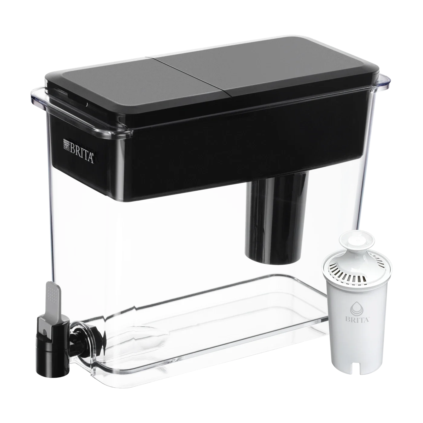 Ultramax Water Dispenser with Original Filter - Black