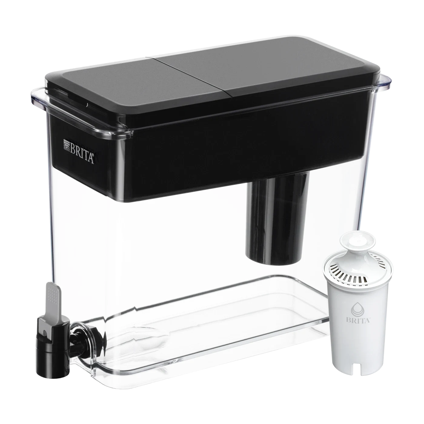Ultramax Water Dispenser with Original Filter - Black