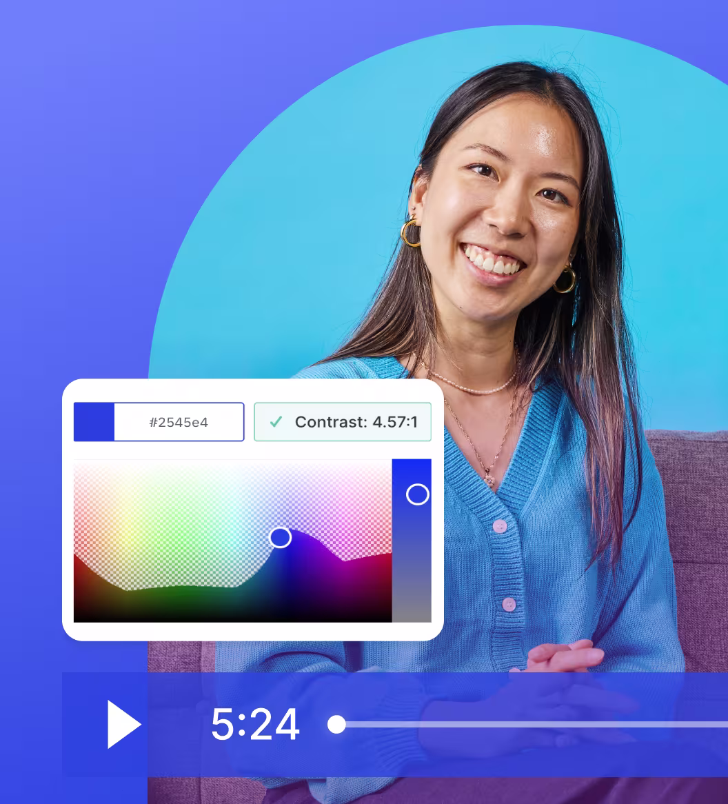 Customizable video player interface