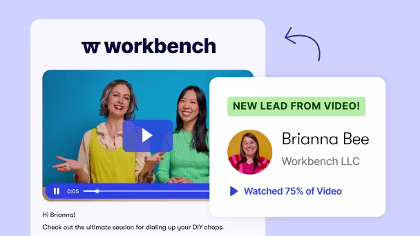 ActiveCampaign email workflow triggered by Wistia video engagement.