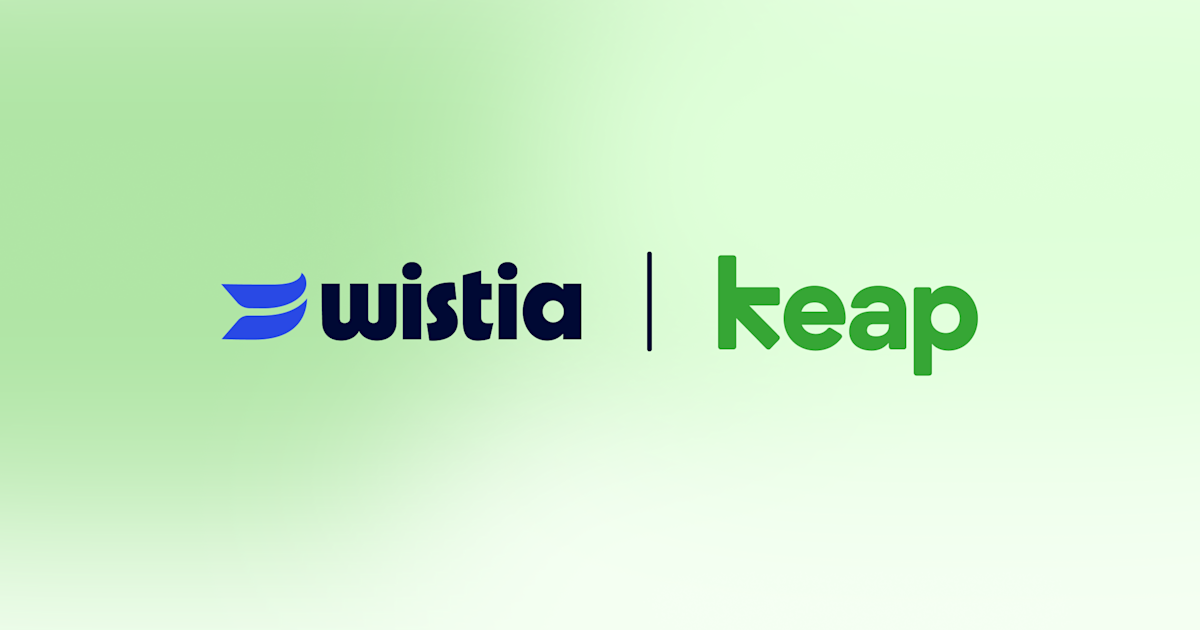 Wistia + Keap Integration – Capture Video Leads & Sync With Keap | Wistia