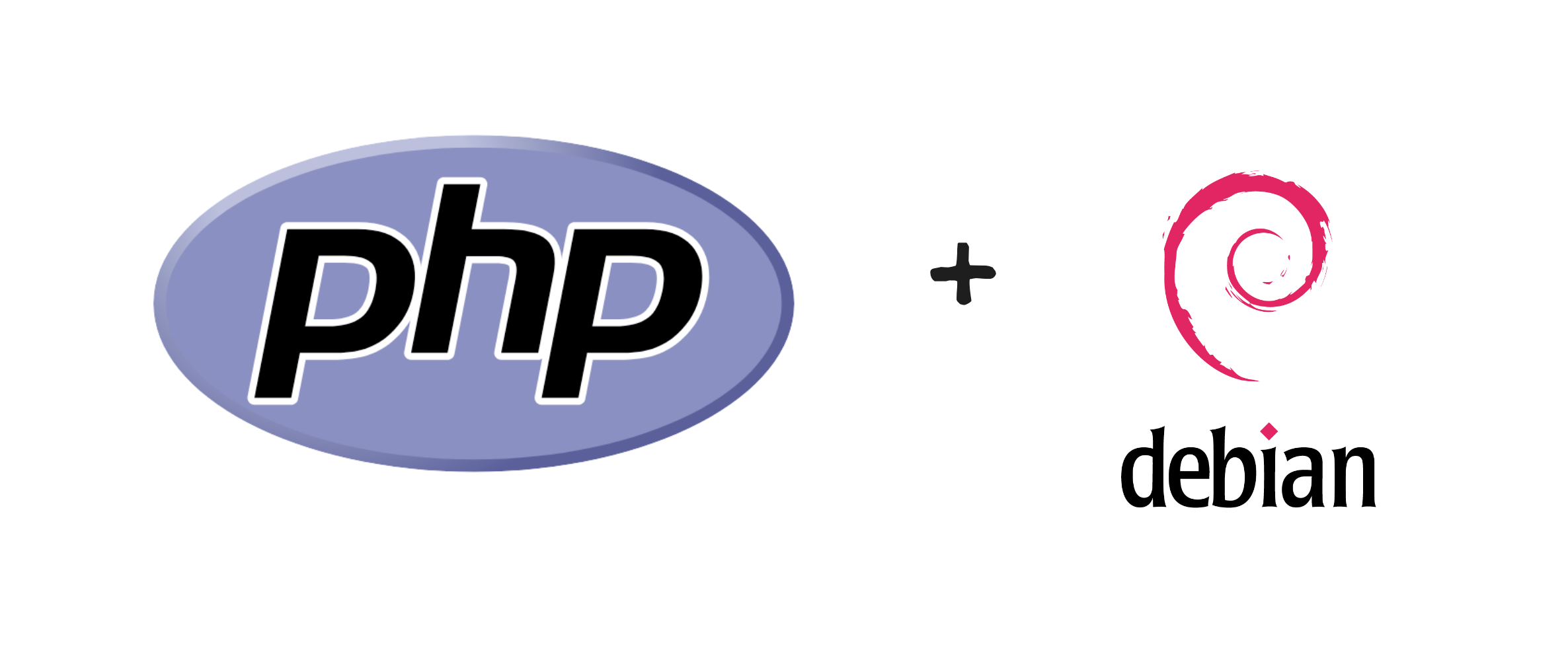 Debian and PHP logo
