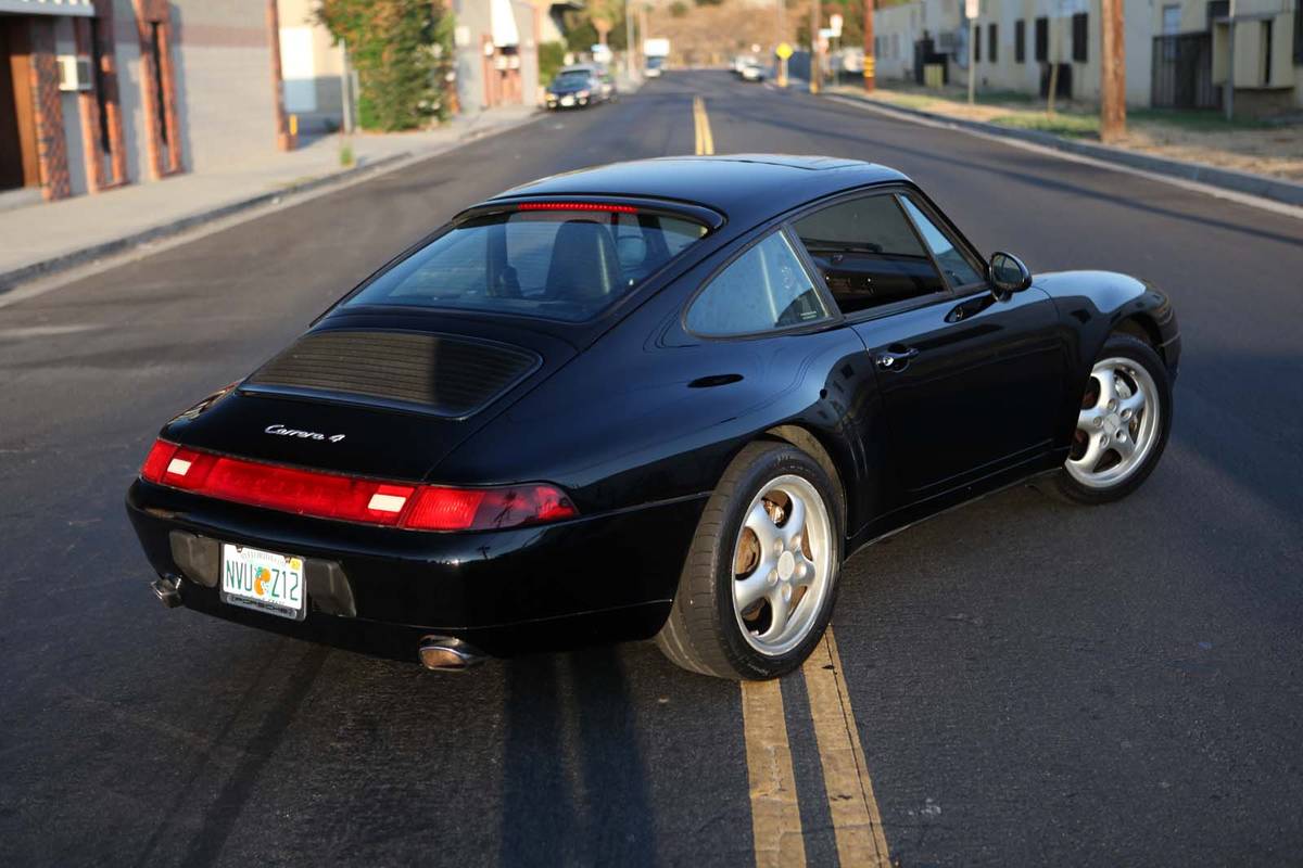 Back in Black: 64k-Mile 1995 Porsche 911 Carrera 4 Coupe 6-Speed | Zero260