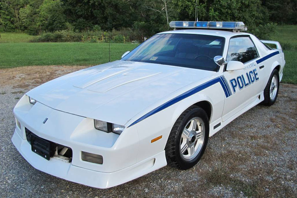 Laying Down the Law: Rare 1991 Chevrolet Camaro RS B4C Police Car | Zero260