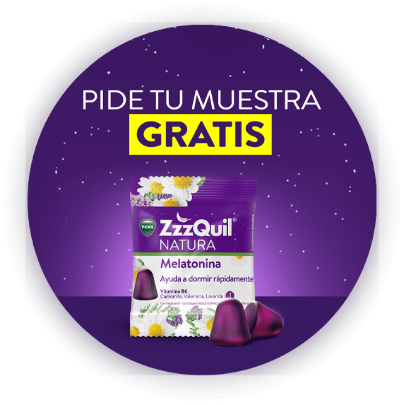 muestras gratis zzzquil natura melatonina