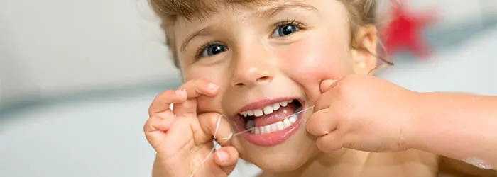 Make Oral Care and Flossing Children's Teeth Fun