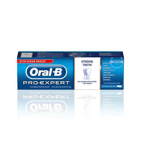 oral b enamel strong toothpaste