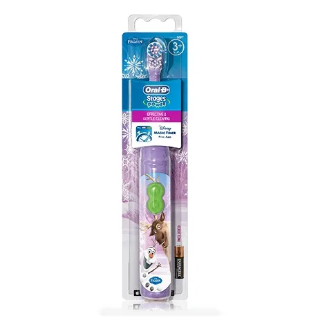 Oral-B Power Kids Battery Toothbrush featuring Disney Frozen 