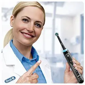 Image - Oral-B CrossAction Black Replacement Electric Toothbrush Heads - Side by side image 6 undefined
