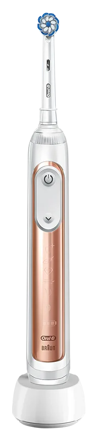 Oral-B Genius X Electric Toothbrush Rose Gold Powered By Braun