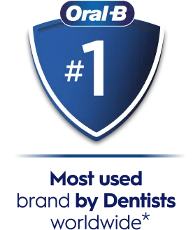 Oral-B number one recommendation badge