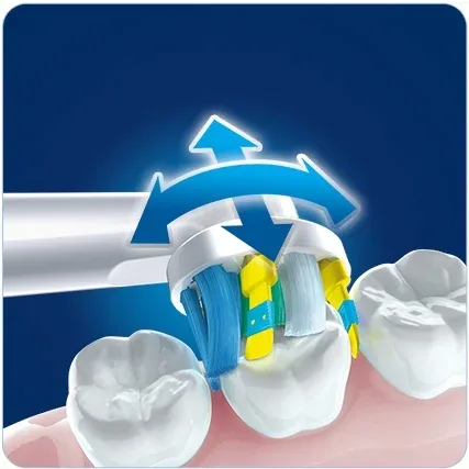 Image - Oral-B FlossAction Replacement Brush Heads - Side by side image 2