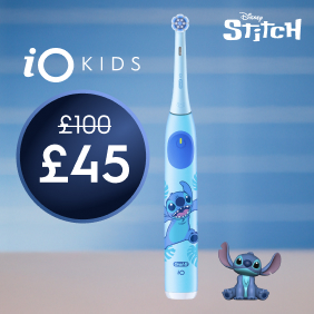 iO Kids Electric Toothbrush + receive Disney mystery mini collectables with kids bundles