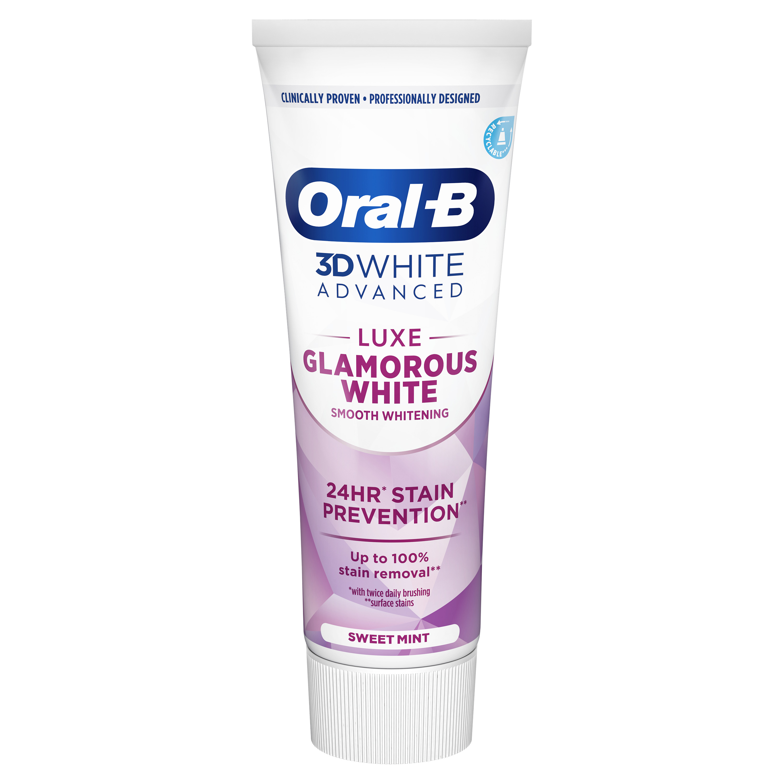 Oral b 3d white clearance luxe glamorous white