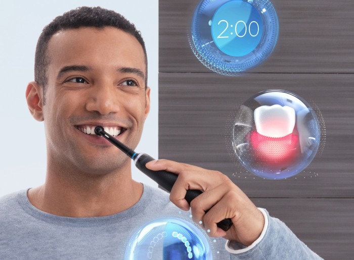 Електрическа четка за зъби Oral-B Genius с изкуствен интелект за обратна връзка в реално време undefined
