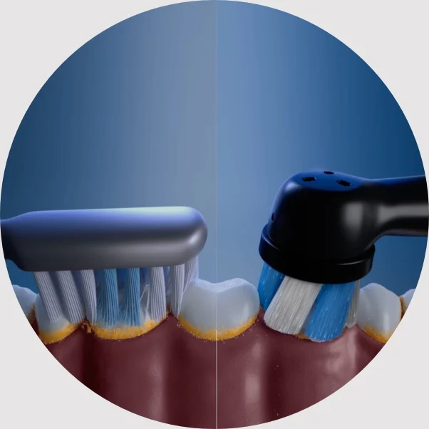 Cleaner Teeth and Gums 