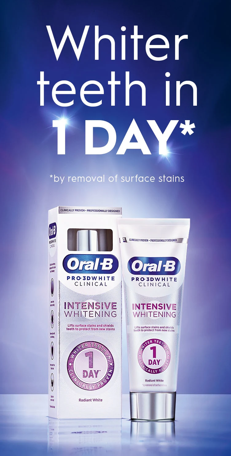 Whiter teeth in 1 day