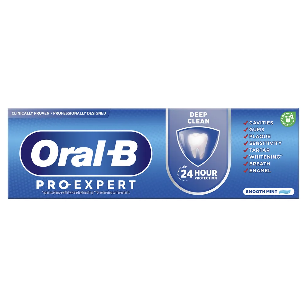 Heel boos Drama Oneindigheid Pro-Expert Deep Clean Toothpaste | Oral-B