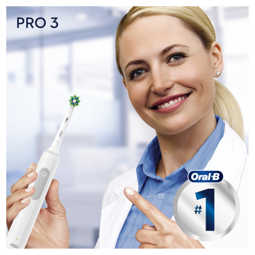 SBS - Oral-B Pro 3 - 3000 - Electric Toothbrush crossaction image 7 undefined
