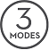 3 modes