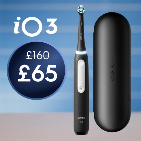iO3 Black Electric Toothbrush + Travel Case