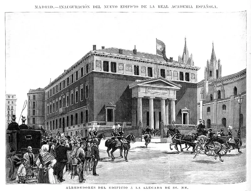 Headquarters of Real Academia Española