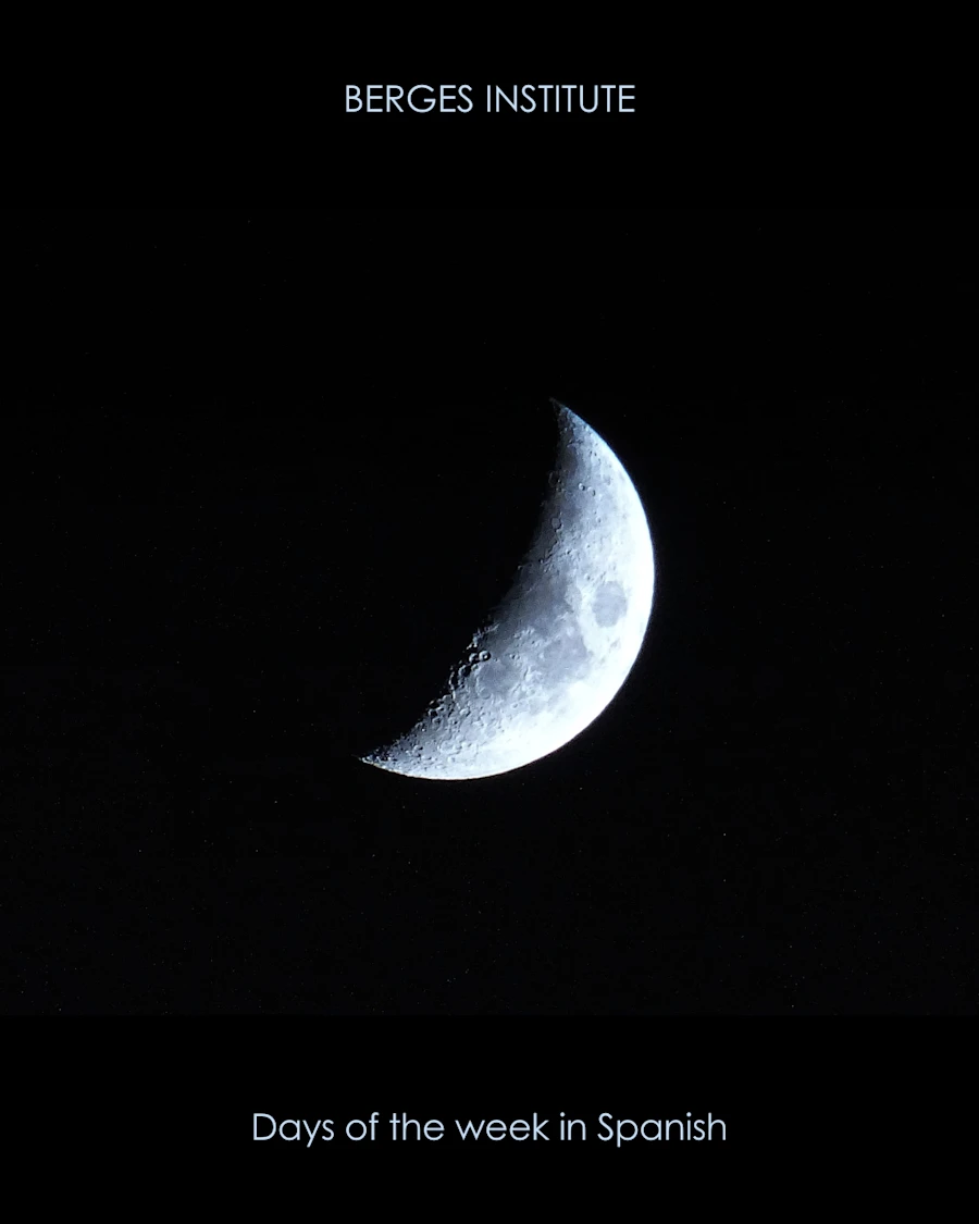 Waxing crescent moon