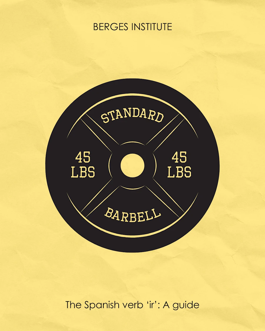 A barbel 45-lb plate