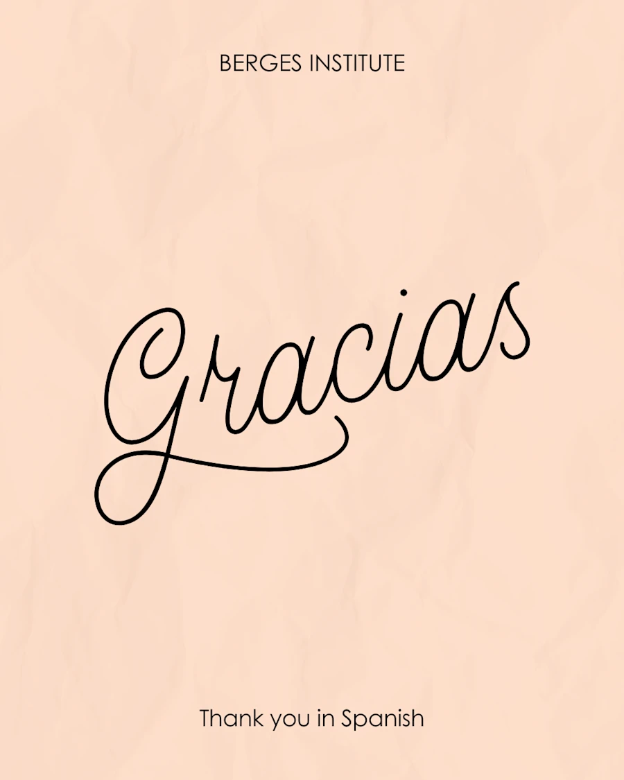 Gracias (handwritten)