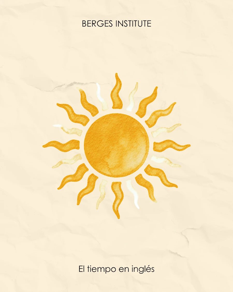 Un sol sobre un fondo amarillo