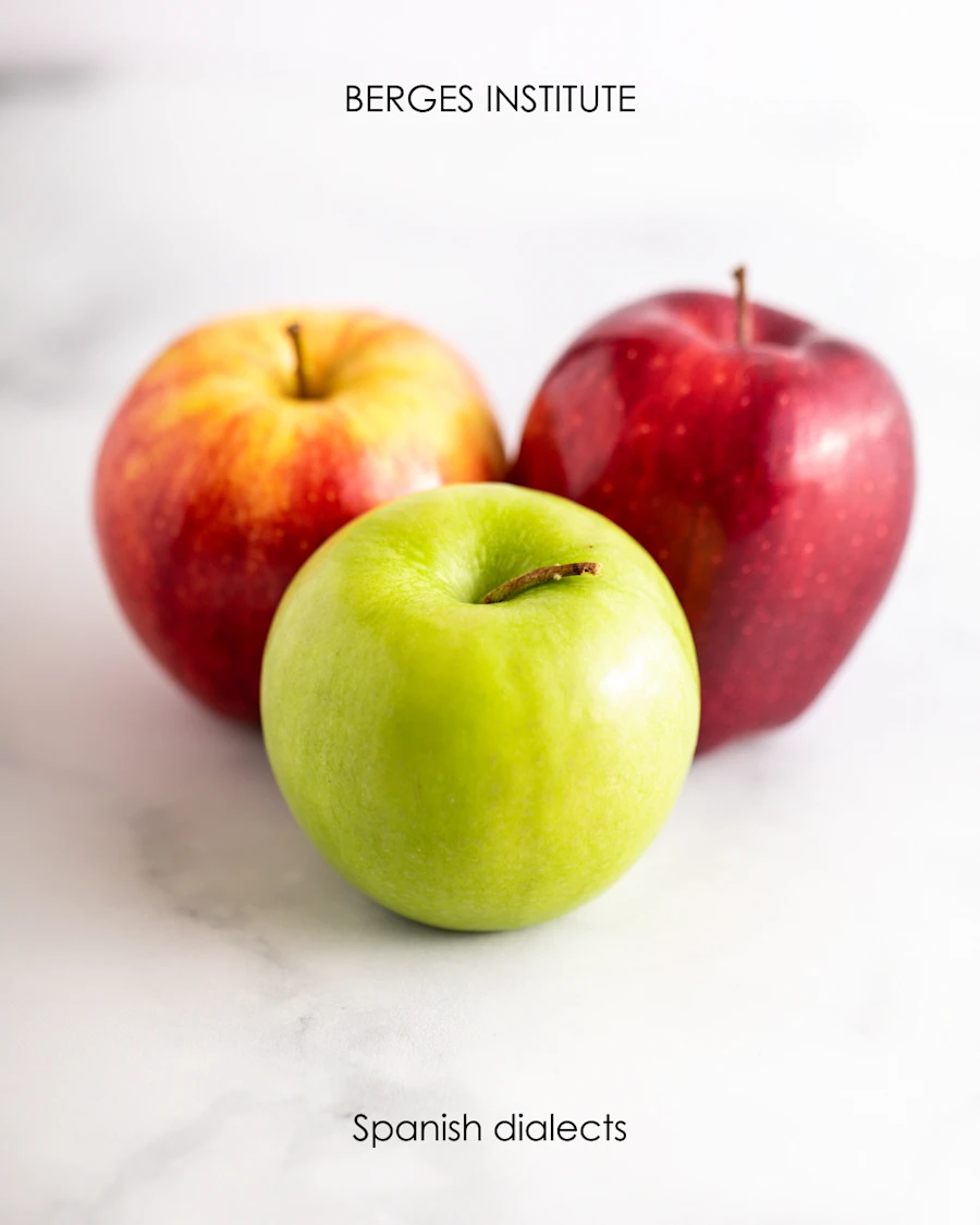 Different types of apples