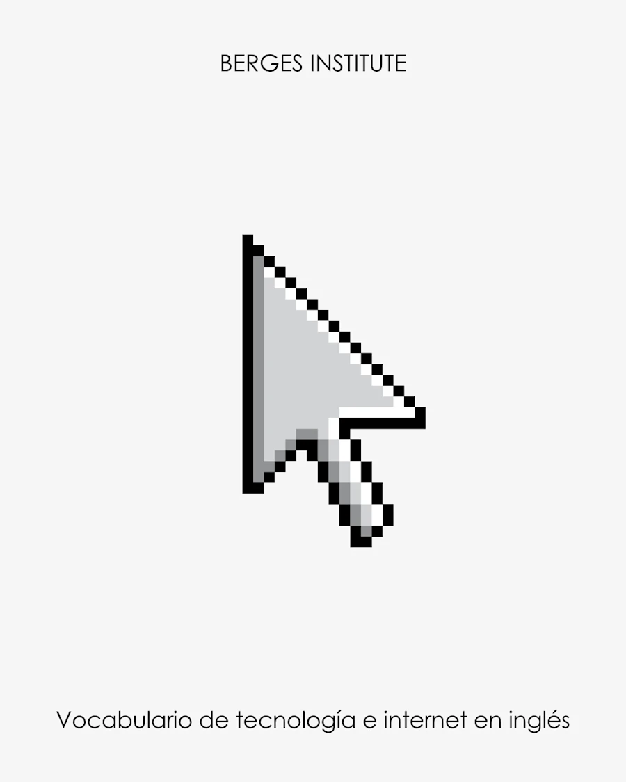 El puntero de un ratón de los 90 pixelado