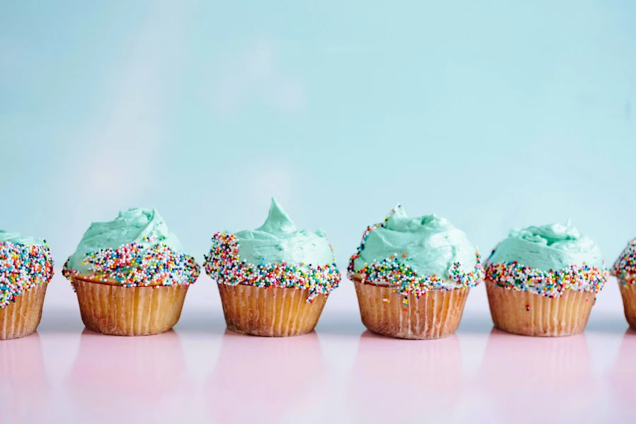 Birthday cupcakes