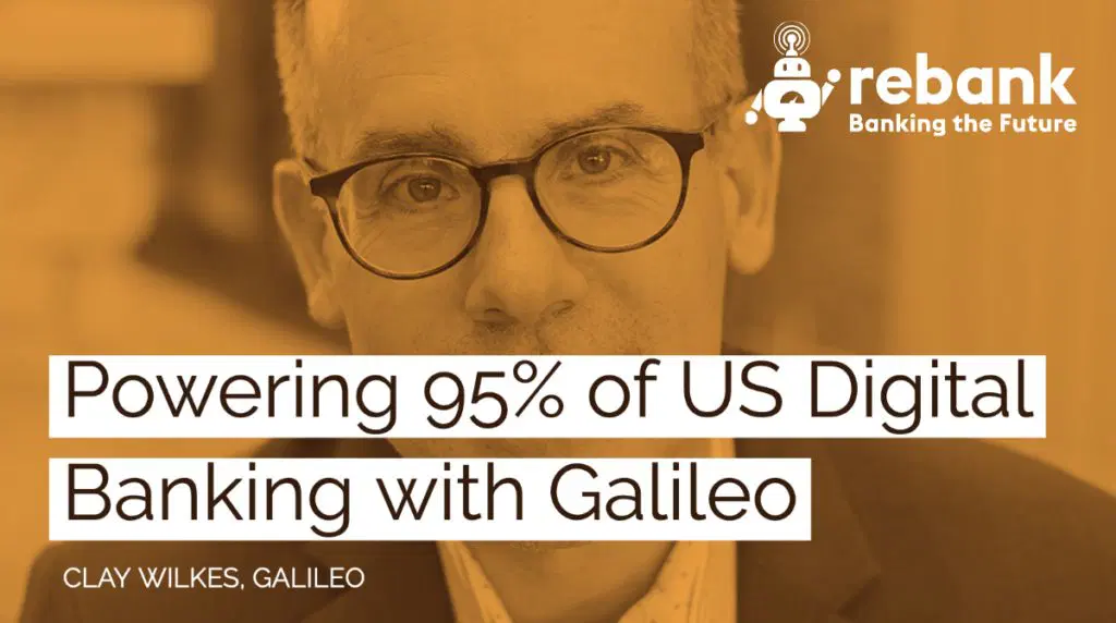 Last month, Rebank’s Will Beeson sat down with Galileo CEO Clay Wilkes to record a podcast covering a wide range of topics, most notably a recent infographic published by the research firm Apptopia, showing that Galileo holds a 95 percent market share among the largest challenger banks in the U.S.