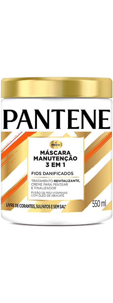 Máscara capilar cabelo danificado