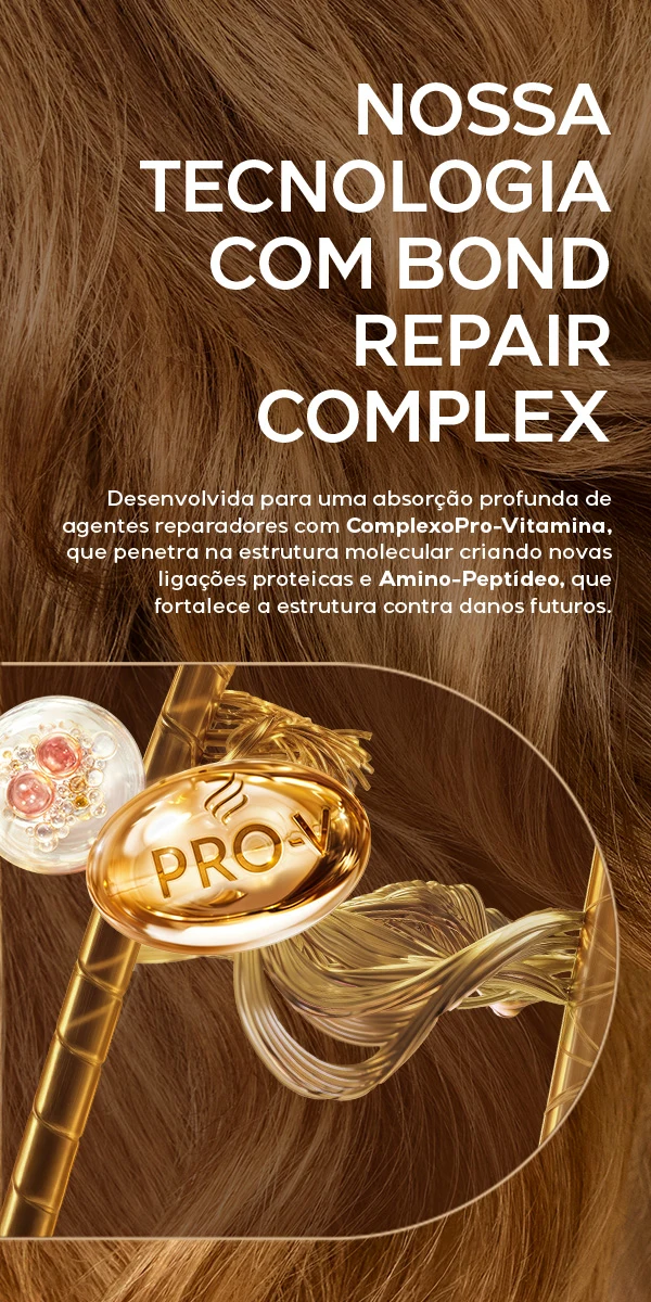 Imagem ilustrando fios de cabelo danificados a nível molecular, com descrição sobre ruptura das ligações capilares e os efeitos de cabelo quebrado, ressecado e com frizz.